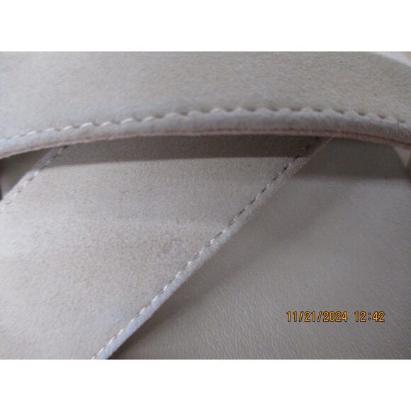 Good Condition Cole Haan Women Wedge Sandal 75mm, Sesame - Size 9 - Picture 7 of 10